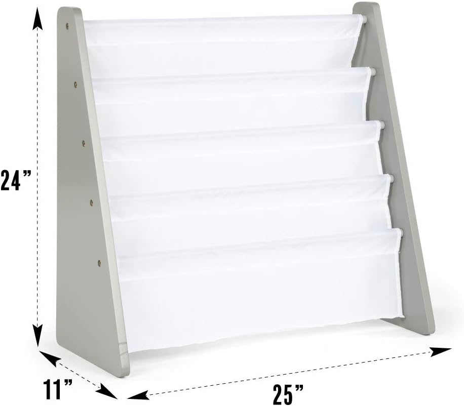 Kids Bookshelf and Toy Organizer