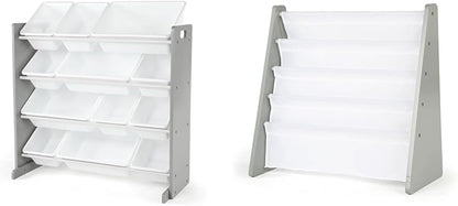 Kids Bookshelf and Toy Organizer