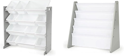 Kids Bookshelf and Toy Organizer