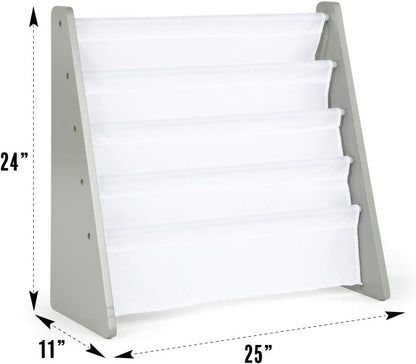 Kids Bookshelf and Toy Organizer