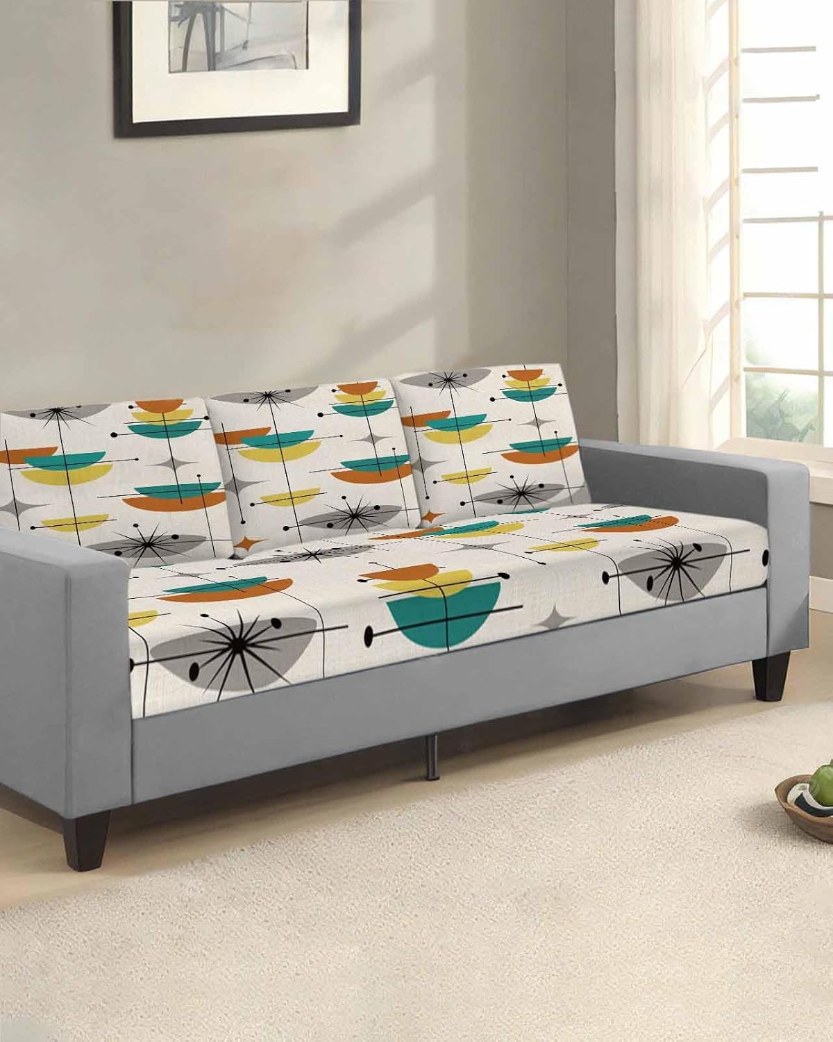 Geometric Sofa Slipcover Furniture Protector