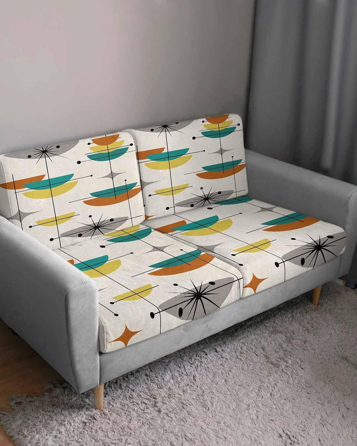 Geometric Sofa Slipcover Furniture Protector