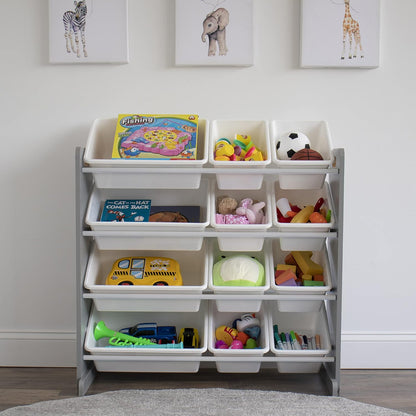 Kids Bookshelf and Toy Organizer