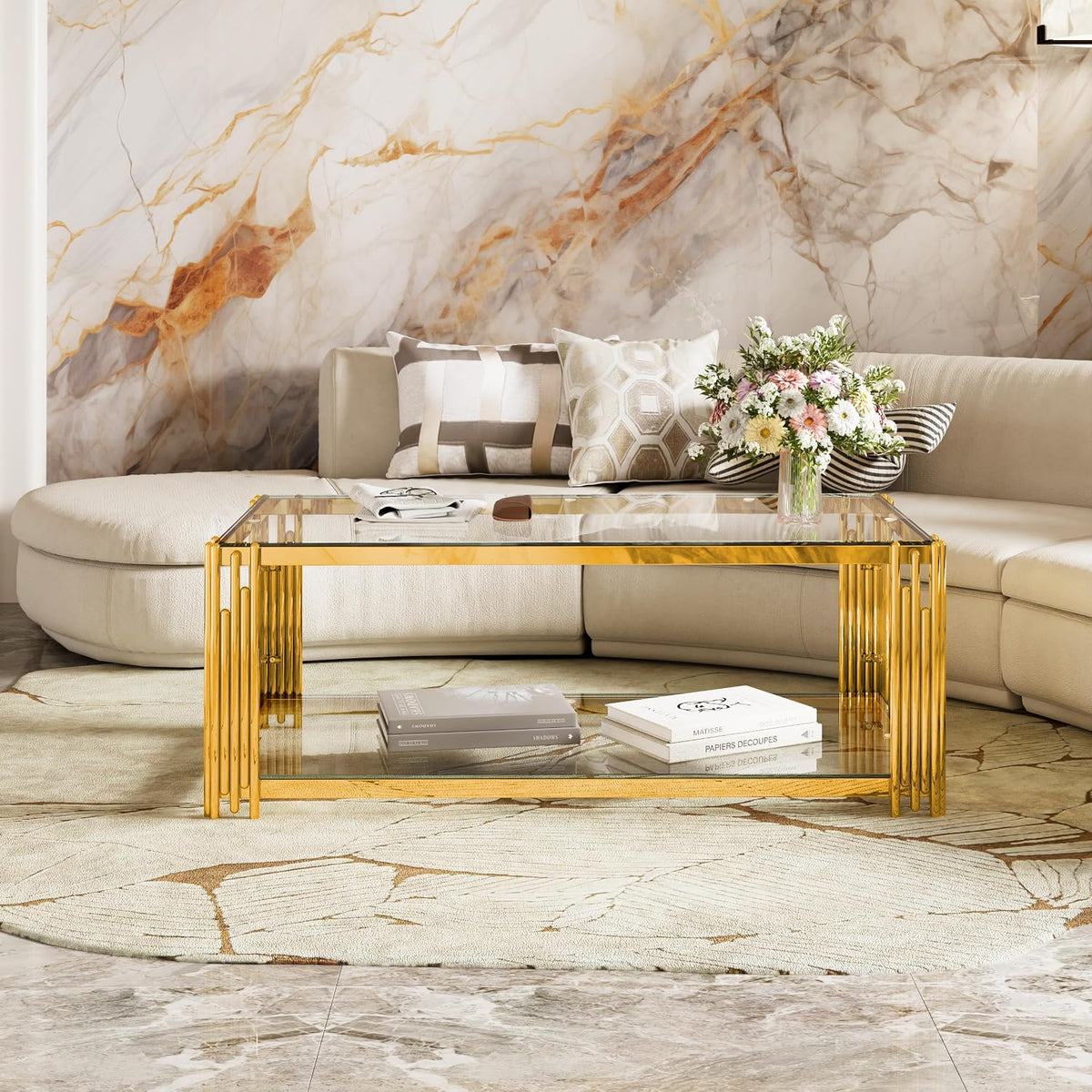 Rectangular Modern Coffee Table