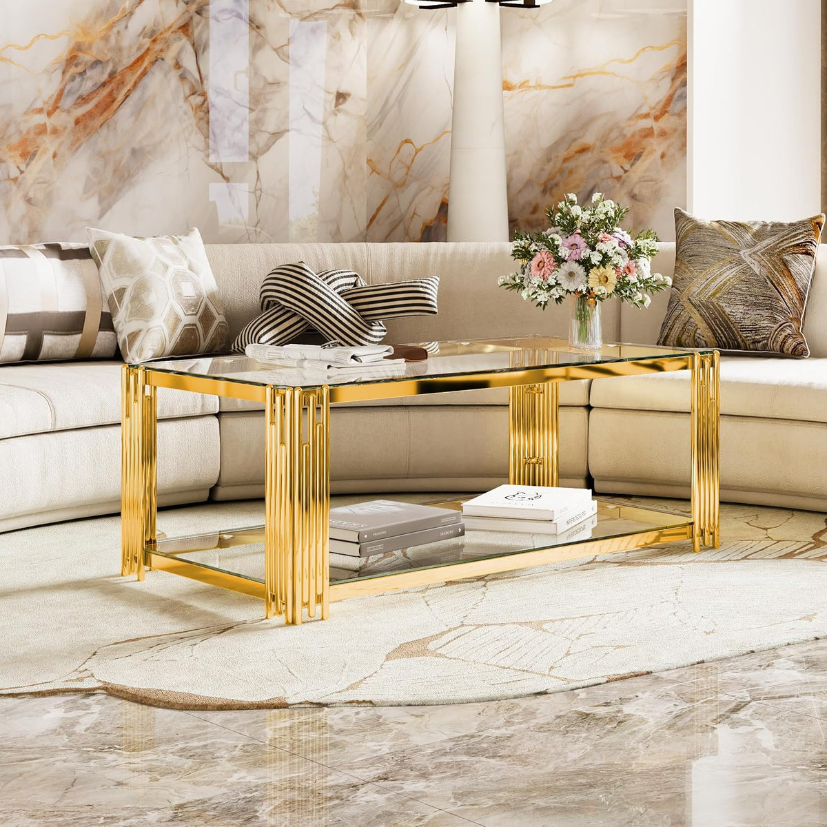 Rectangular Modern Coffee Table