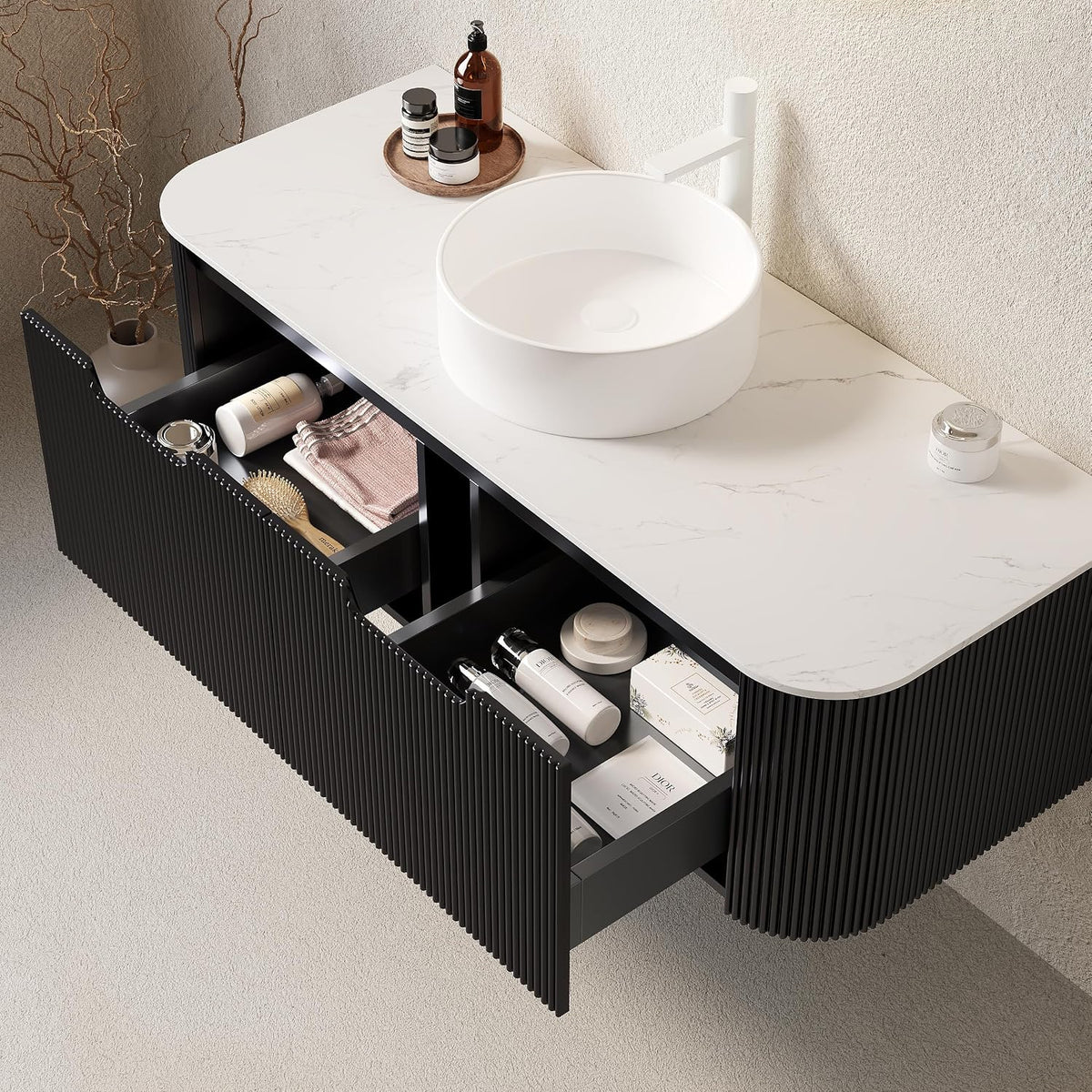 Floating Bathroom Vanity with Sink